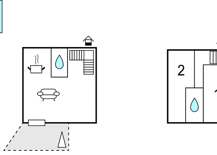 2 Bedroom Amazing In Prázdninový dům *